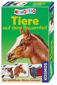 Memotrio: Tiere auf dem Bauernhof