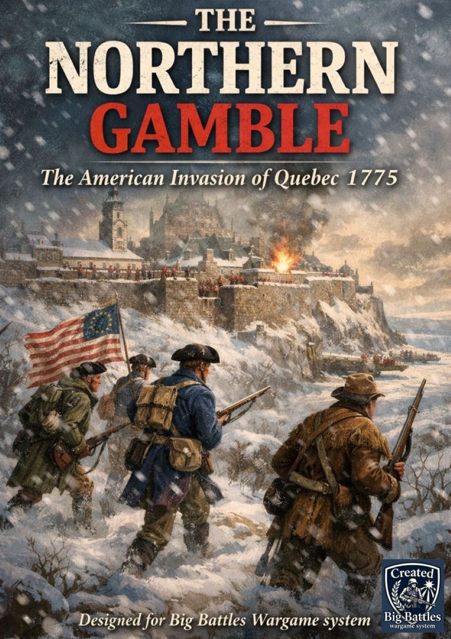 The Northern Gamble: The American Invasion of Quebec 1775 cover