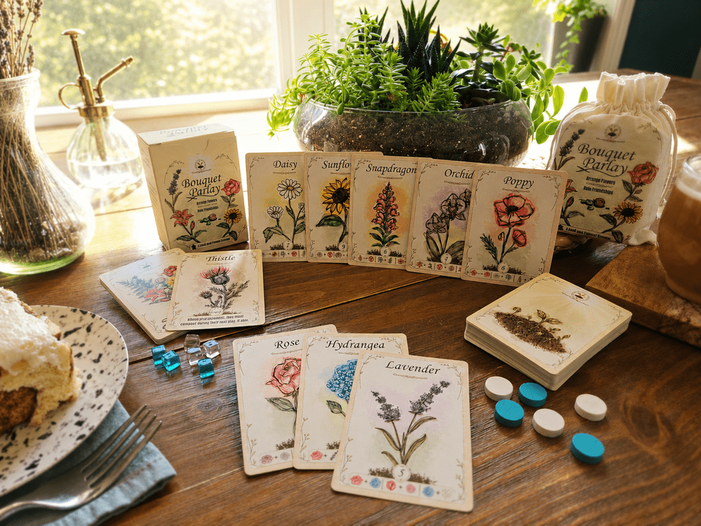 Illustration 3 de Bouquet Parlay: A Pretty but Petty card game for 1-6 players