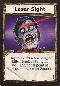 Dead Panic: Laser Sight Promo Card