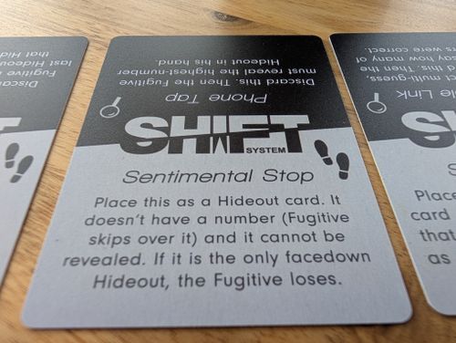 Ejemplo de una de las tarjetas del sistema SHIFT