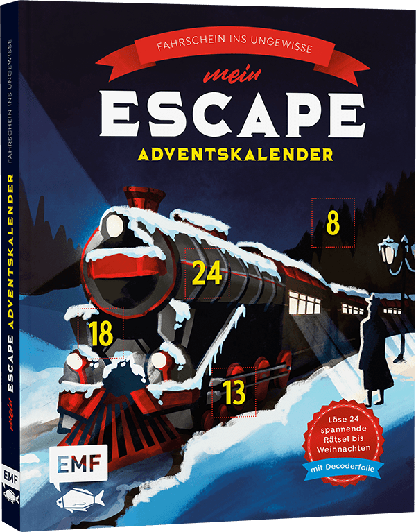 Mein Escape-Adventskalender: Fahrschein ins Ungewisse cover art