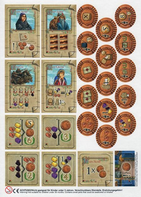 Herbs doll courage The Voyages of Marco Polo: The New Characters | Board Game | BoardGameGeek