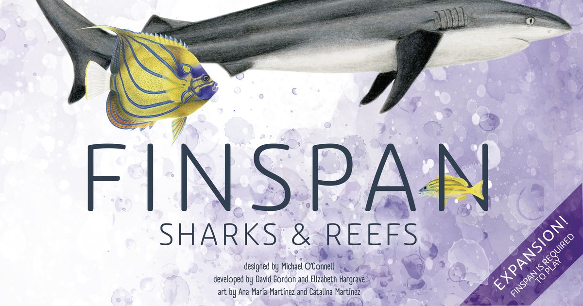 Finspan: Sharks & Reefs | Board Game | BoardGameGeek