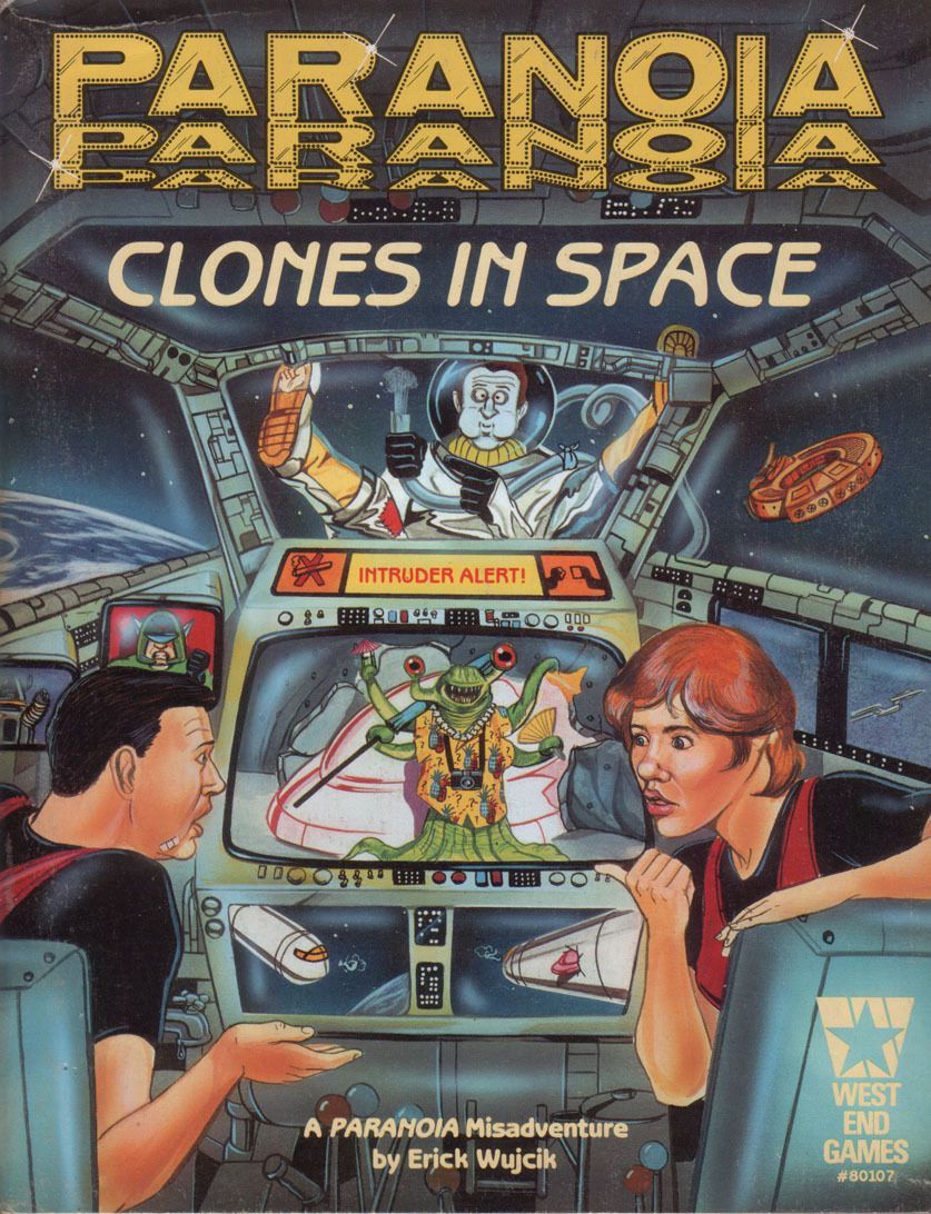 Clones in Space box art