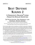 RPG Item: ADCP5-2: Best Defense Round 2