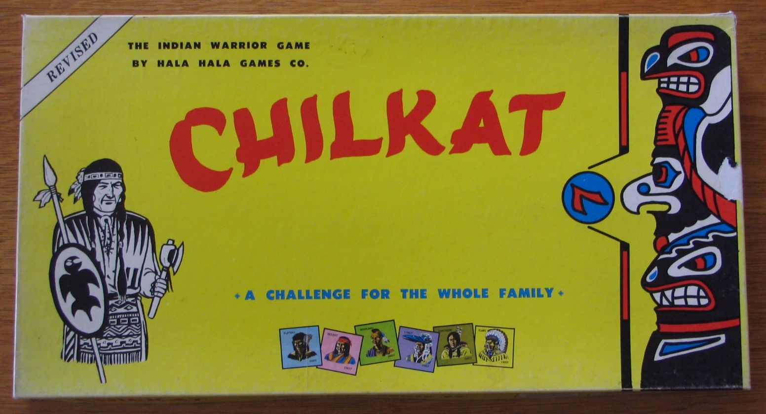 Chilkat: The Indian Warrior Game box art