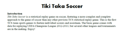 Tiki Taka Soccer