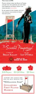 The Scarlet Pimpernel: 3D Guillotine Alternative First Player Marker