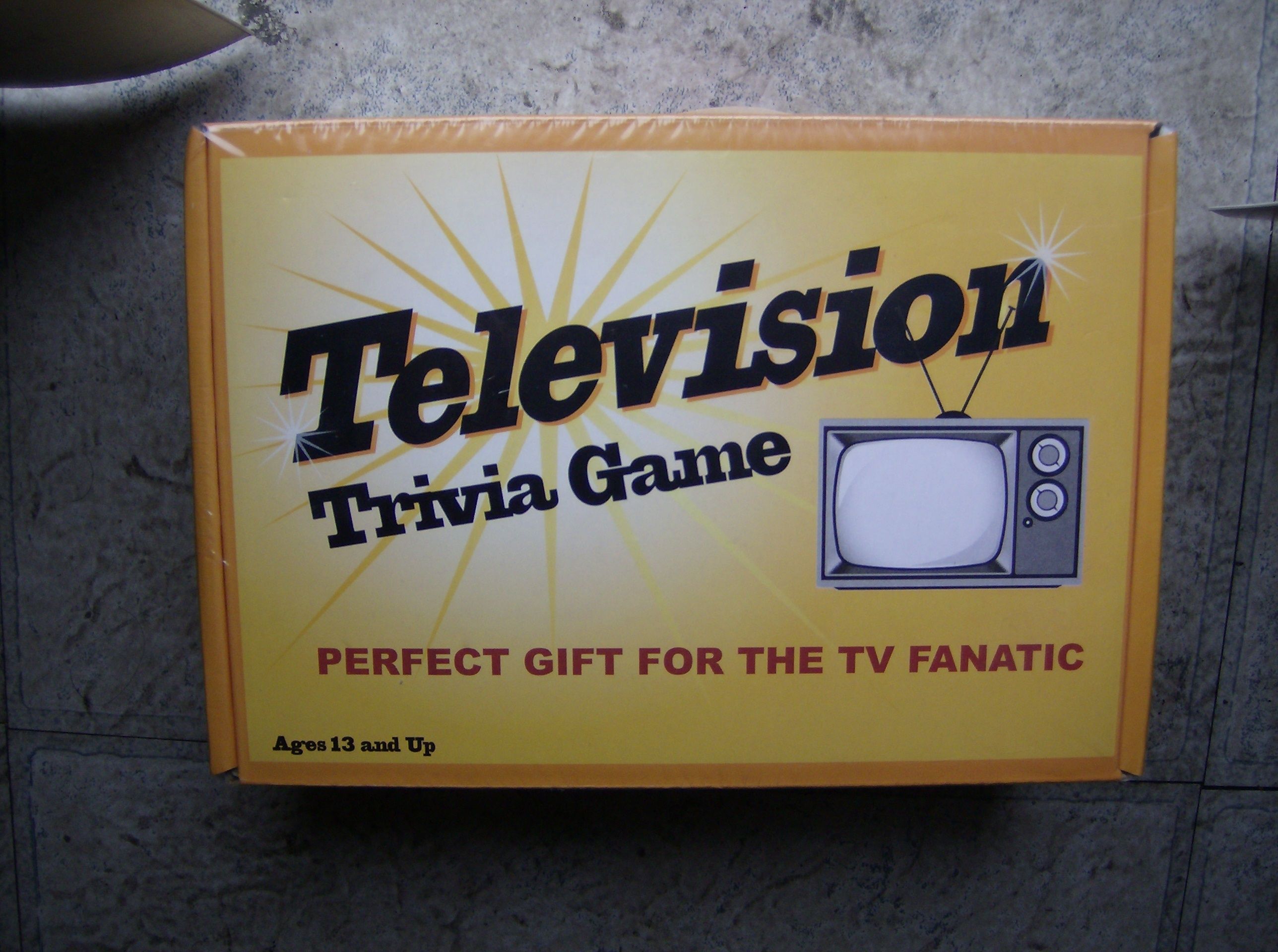 Television Trivia Game cover