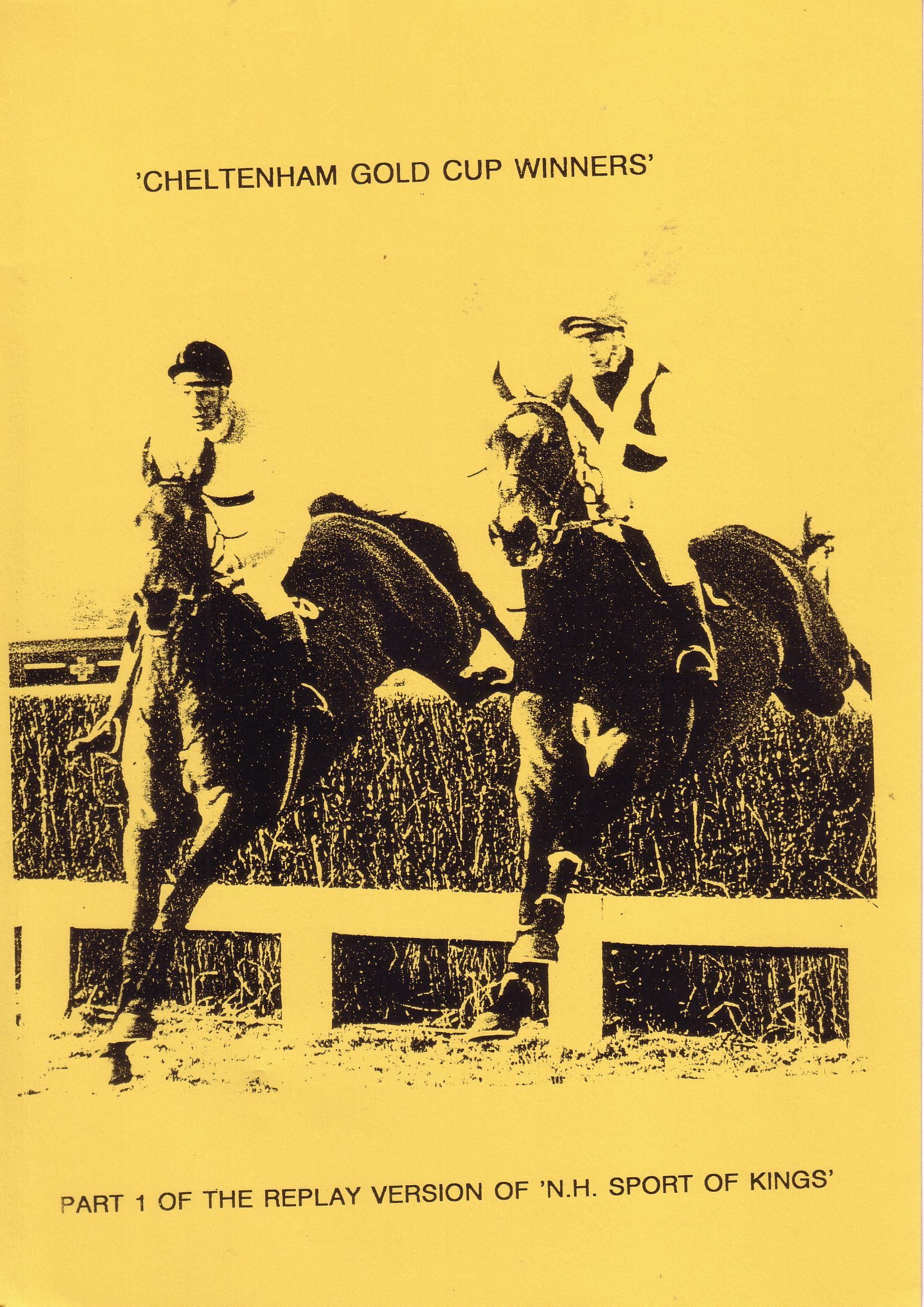 Cheltenham Gold Cup Winners