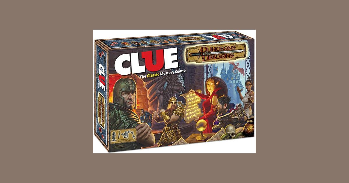 Neu OVP englisch Cluedo Clue DUNGEONS & DRAGONS The Mystery Game ab 8 Jahre 