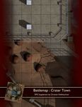 RPG Item: Battlemap: Crater Town