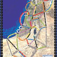 Biblical Israel (fan expansion for Ticket to Ride)