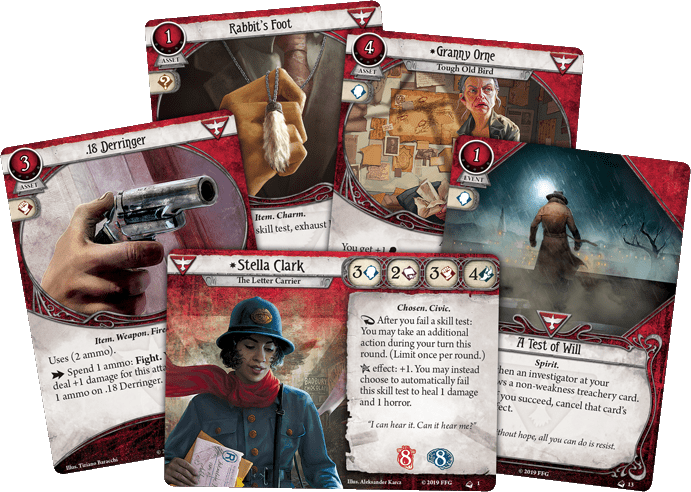 Asset image game Arkham Horror: The Card Game – Stella Clark: Investigator Starter Deck