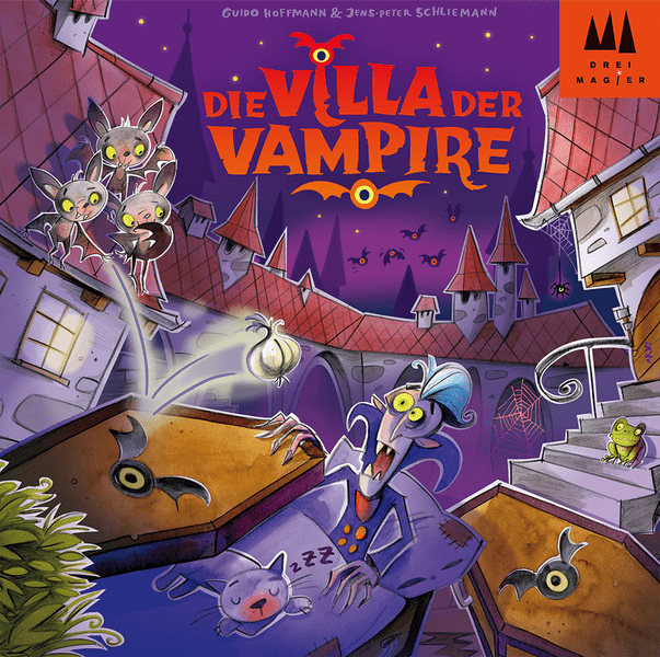 Die Villa der Vampire, Drei Magier Spiele, 2022 — front cover (image provided by the publisher)