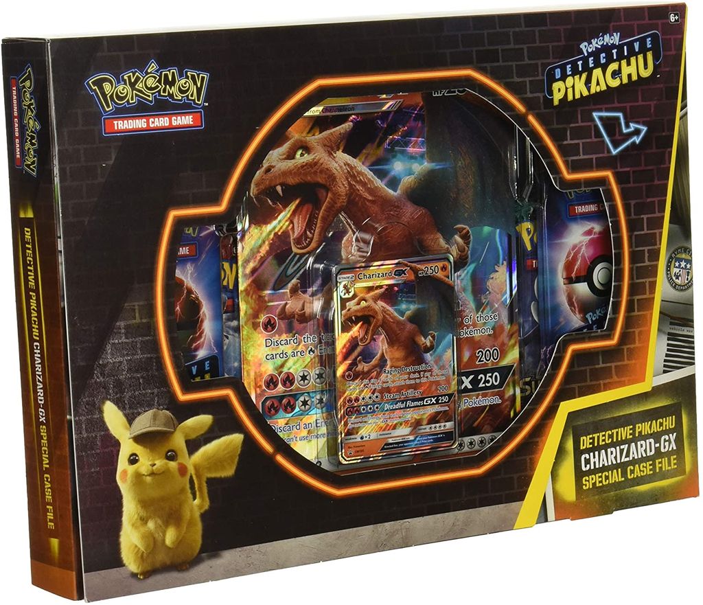 detective pikachu pokemon cards charizard TCG: Charizard-Gx Case File, Multicolor : Toys & Games You can tear into 4 Special Pokémon TCG Here's Your First Look At