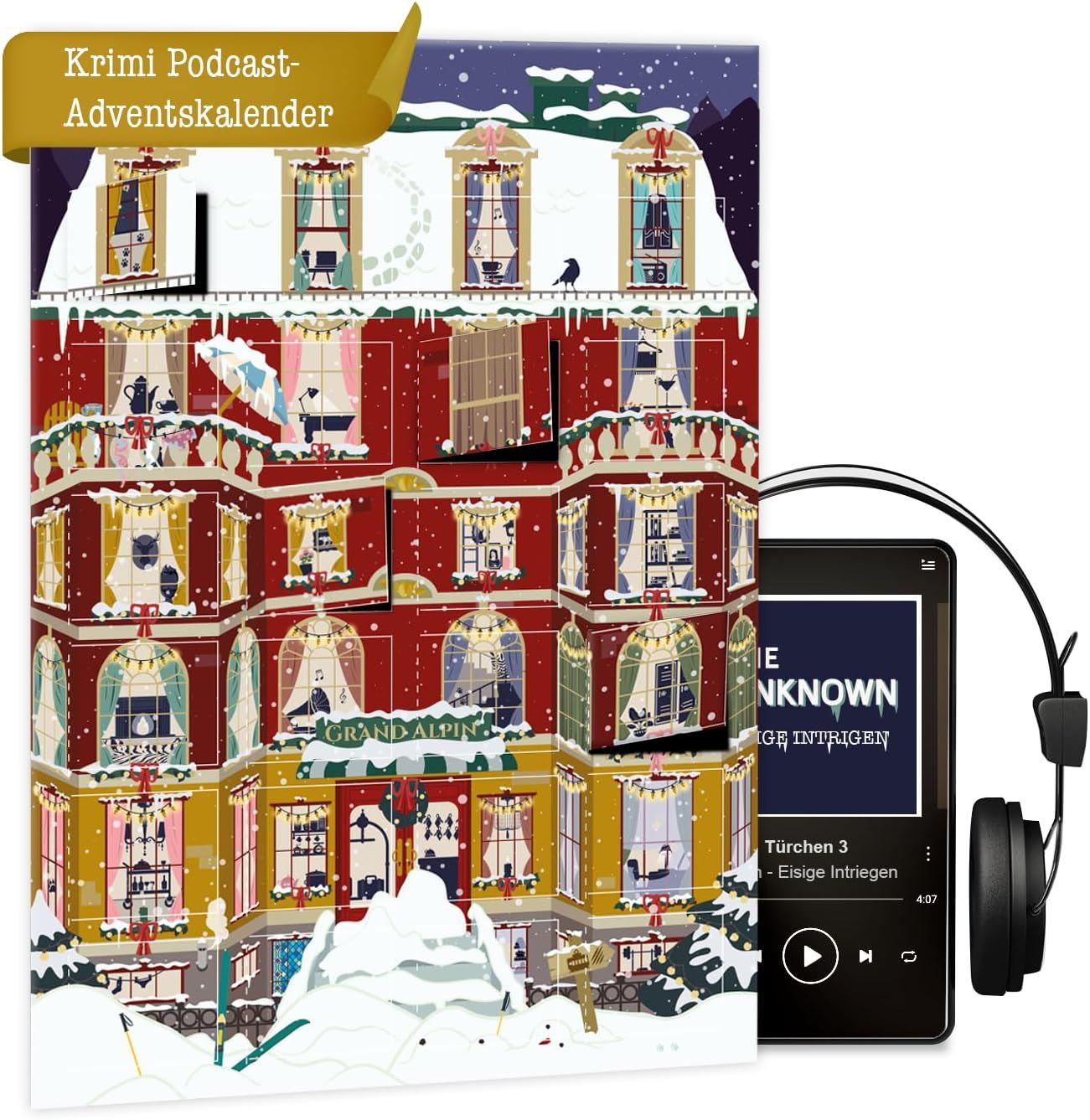 The Unknown: Eisige Intrigen – Krimi Podcast Adventskalender
