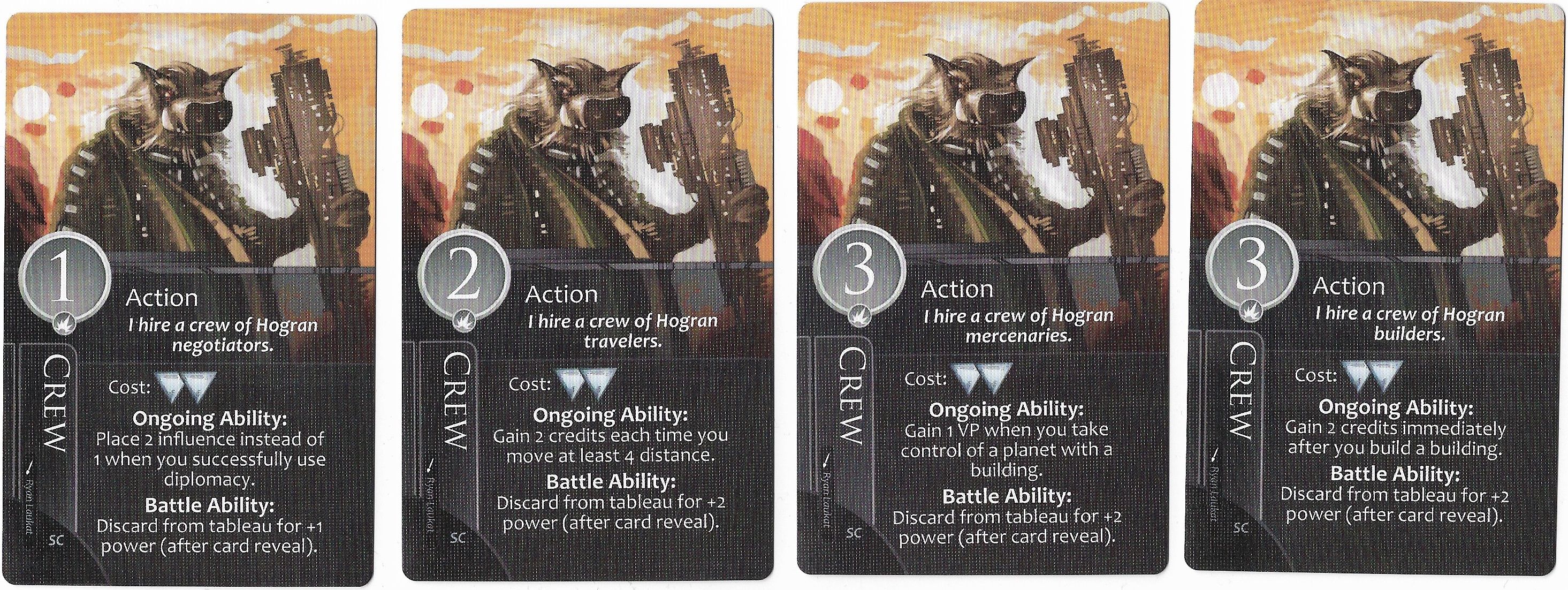 Empires of the Void II: Hogran Promo Cards