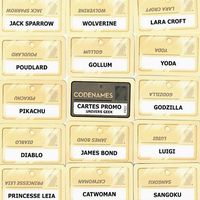 Codenames: Cartes promo – Univers Geek