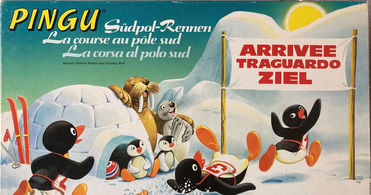 PINGU Südpol-Rennen | Board Game | BoardGameGeek