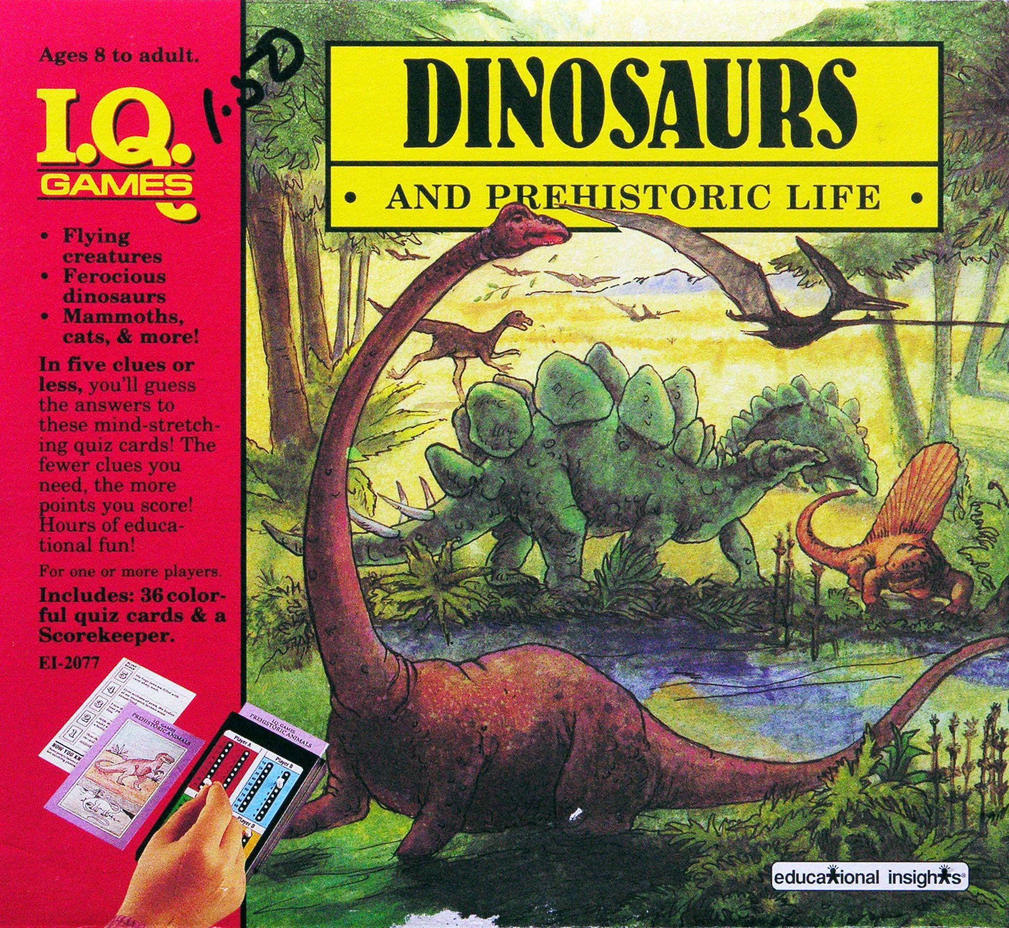 I.Q. Games: Dinosaurs and Prehistoric Life