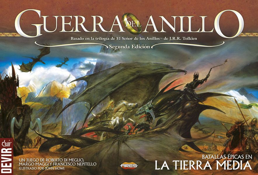 Guerra del Anillo, Ares Games/Devir, 2012 (image provided by the publisher)