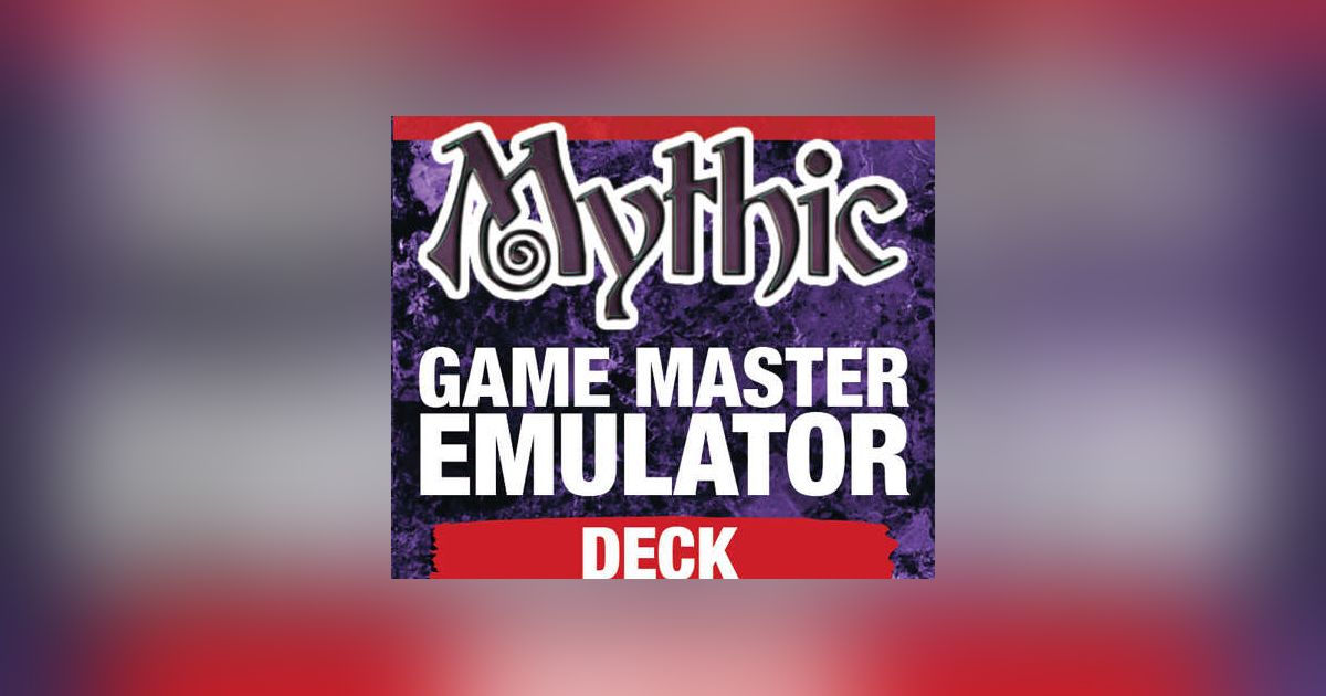 Mythic Game Master Emulator Second Edition