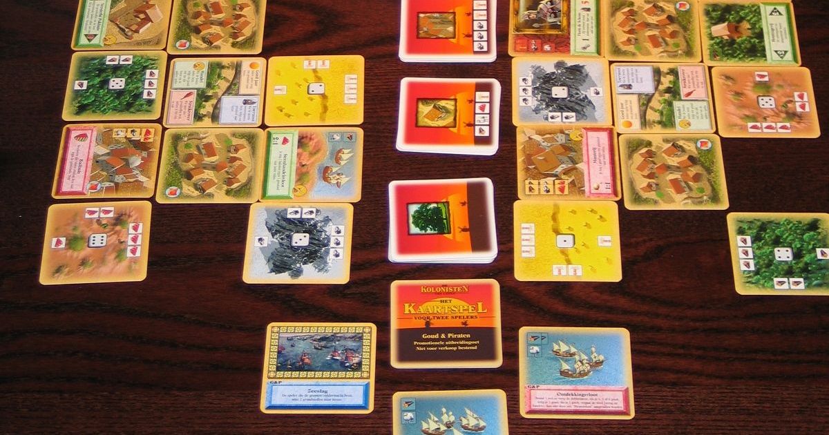 vijand De layout nemen De Kolonisten van Catan: Het Kaartspel – Goud & Piraten | Board Game |  BoardGameGeek