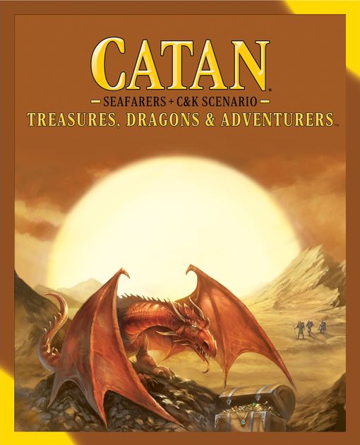 Catan Treasures Dragons & Adventurers Board Game 