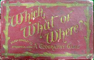 Which, What or Where? A Geography Game
