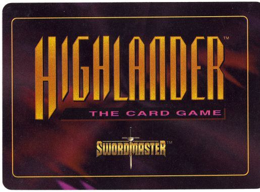 Highlander The Card Game Swordmaster Game System Starter Decks 1995 Sealed NEW 