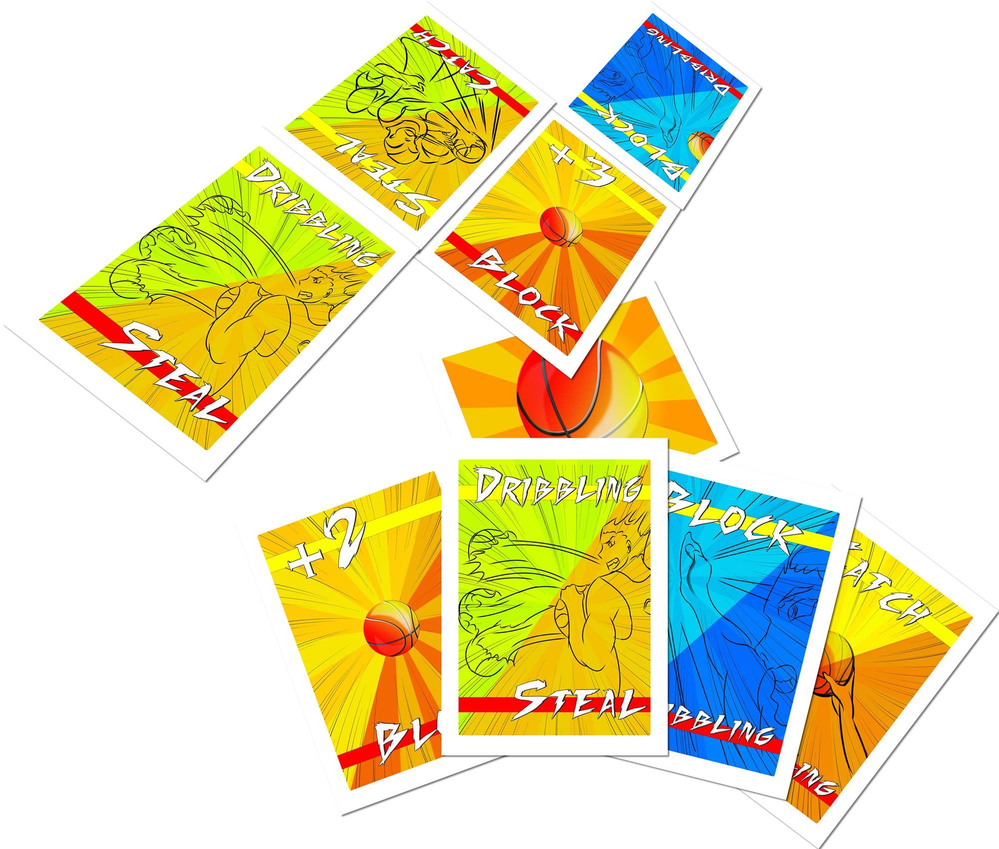 Basketball Team card game