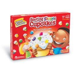 Sorting shapes cupcakes 2025