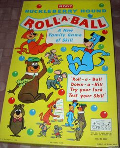 Huckleberry Hound Roll-A-Ball