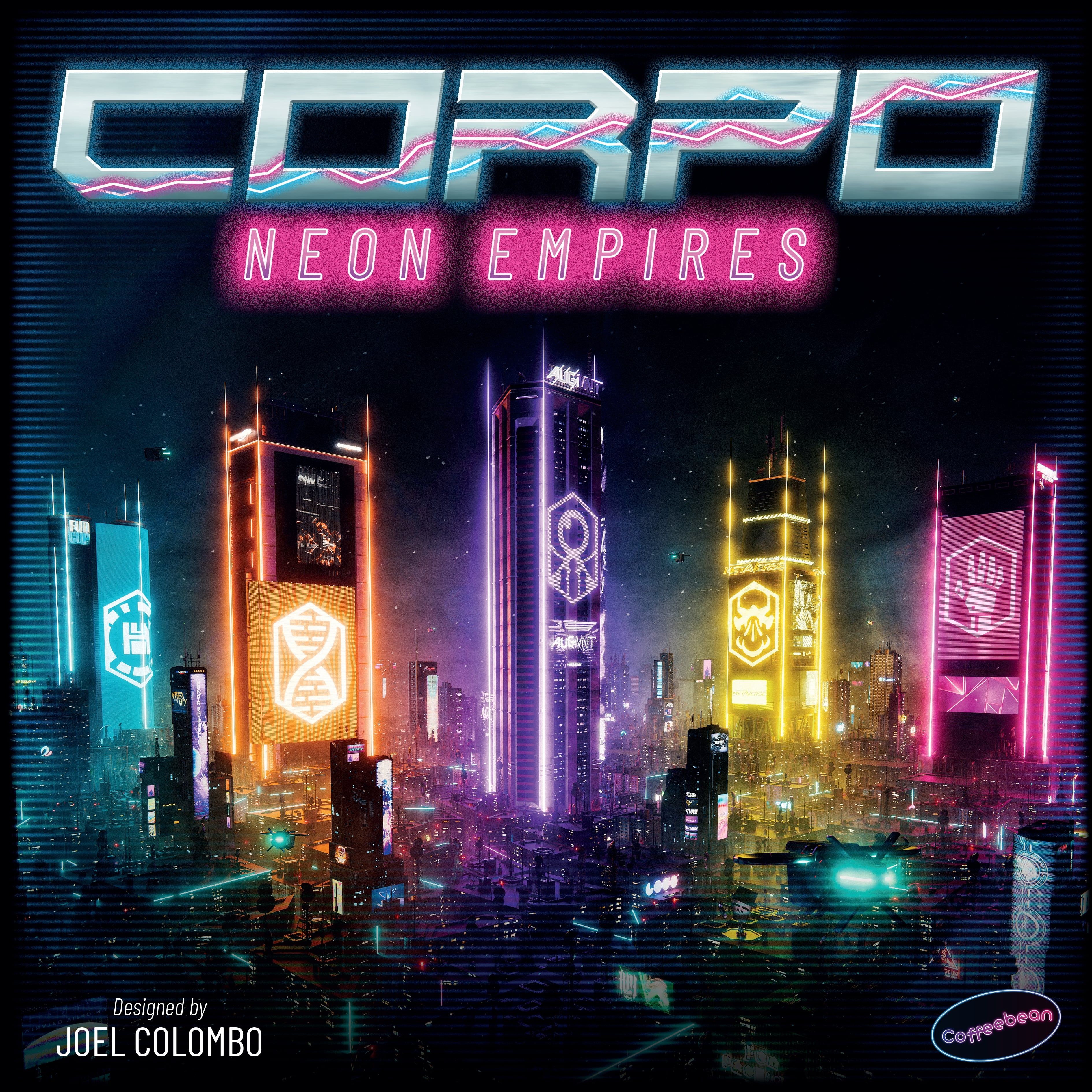 Cover art for Corpo: Neon Empires