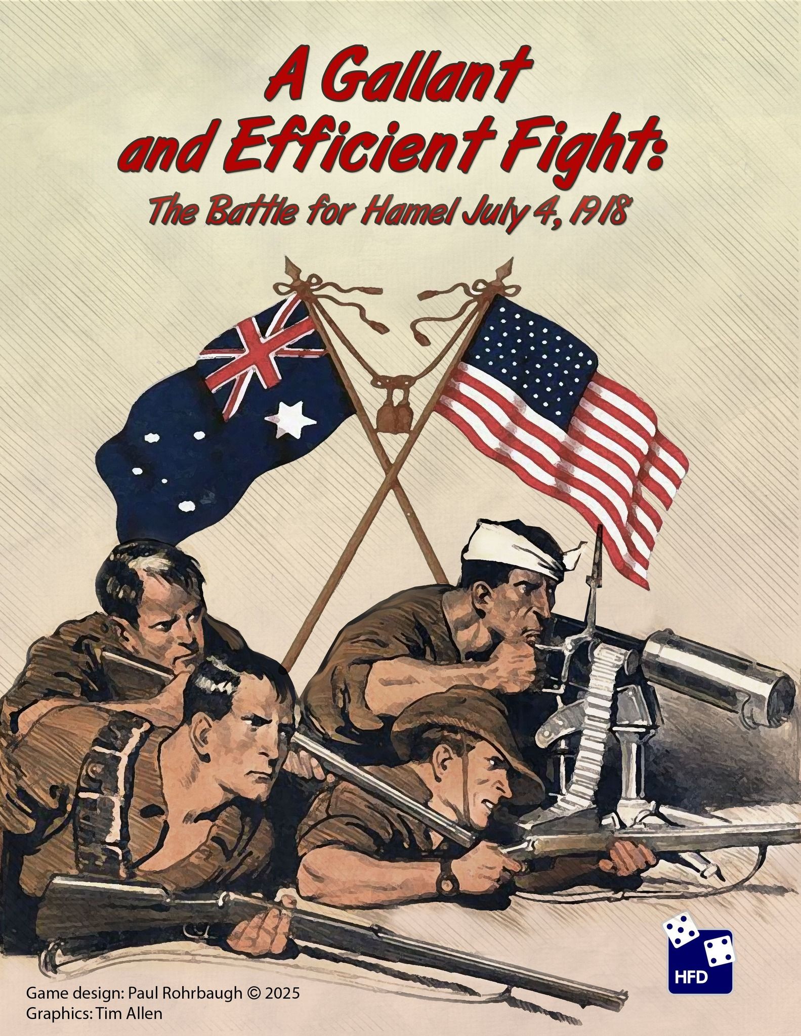 Cover art for A Gallant and Efficient Fight: The Battle for hamel July 4, 1918
