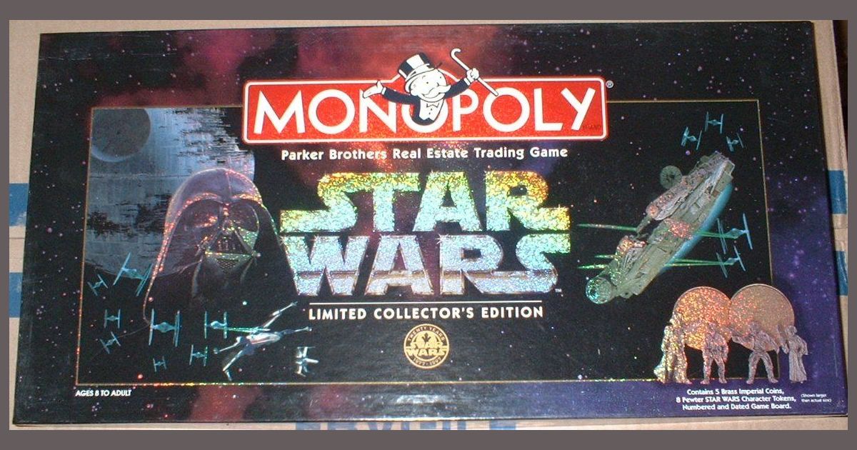 Monopoly Star Wars Limited Collector's Edition 1996 Board Game Brand New Sealed 
