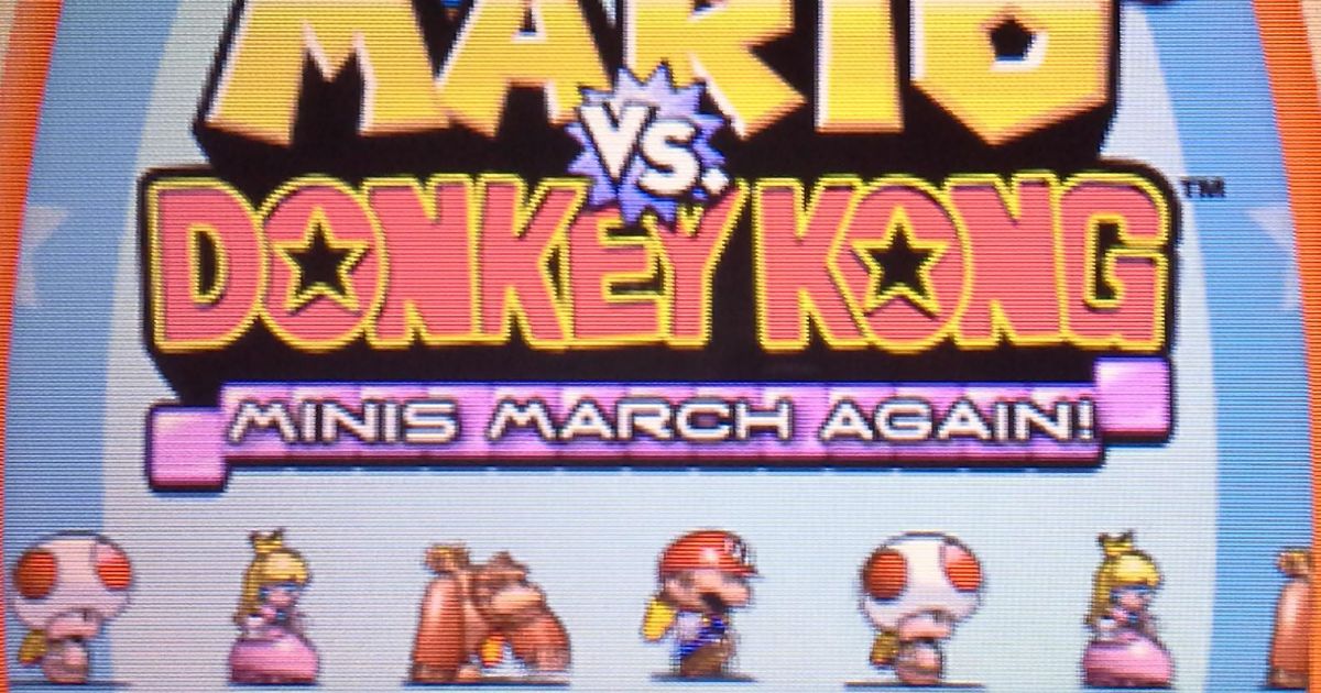 Mario vs. Donkey Kong 2: March of the Minis (video game, action puzzle,  fantasy) reviews & ratings - Glitchwave
