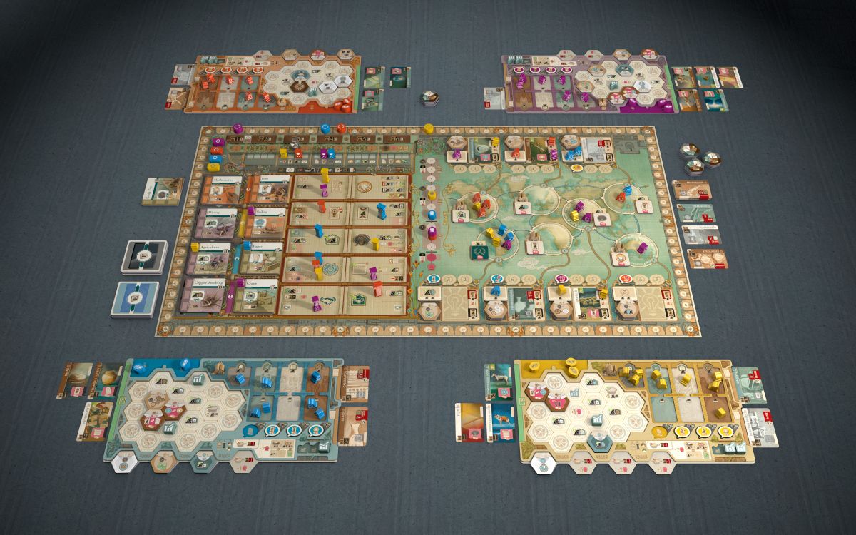 Setup del juego completo - Inventions
