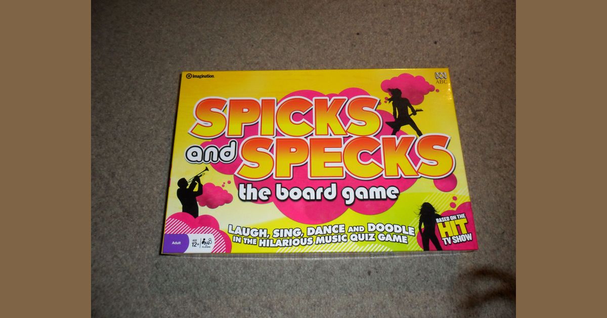 Spicks And Specks The Board Game Board Game Boardgamegeek spicks and specks the board game