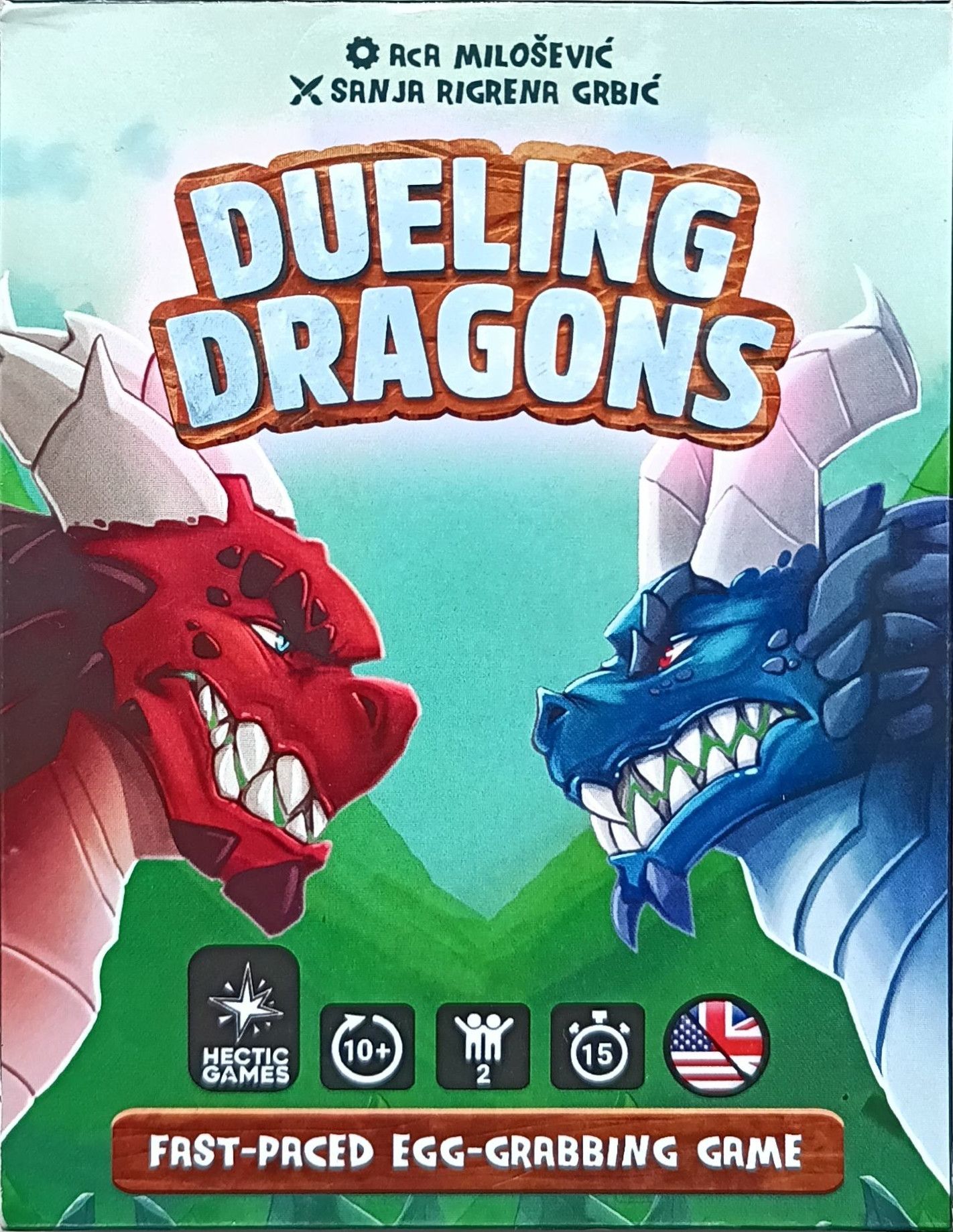 Cover art for Dueling Dragons