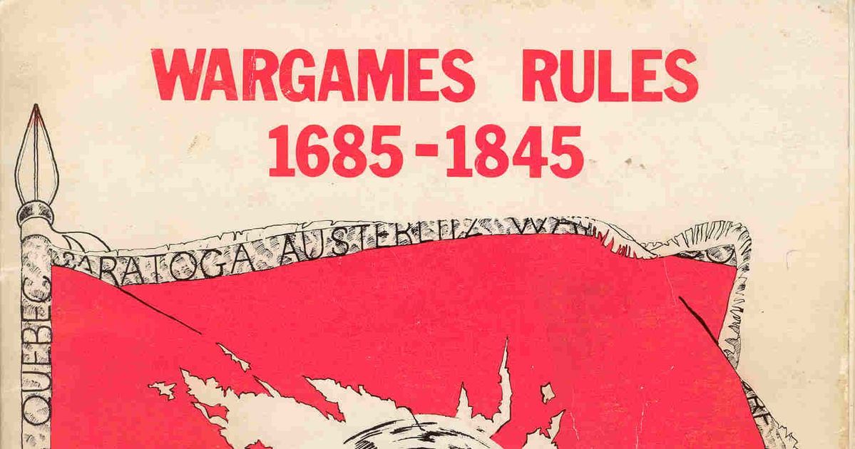 Wargames Rules 16851845 Board Game BoardGameGeek