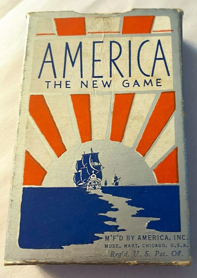 America The New Game box art
