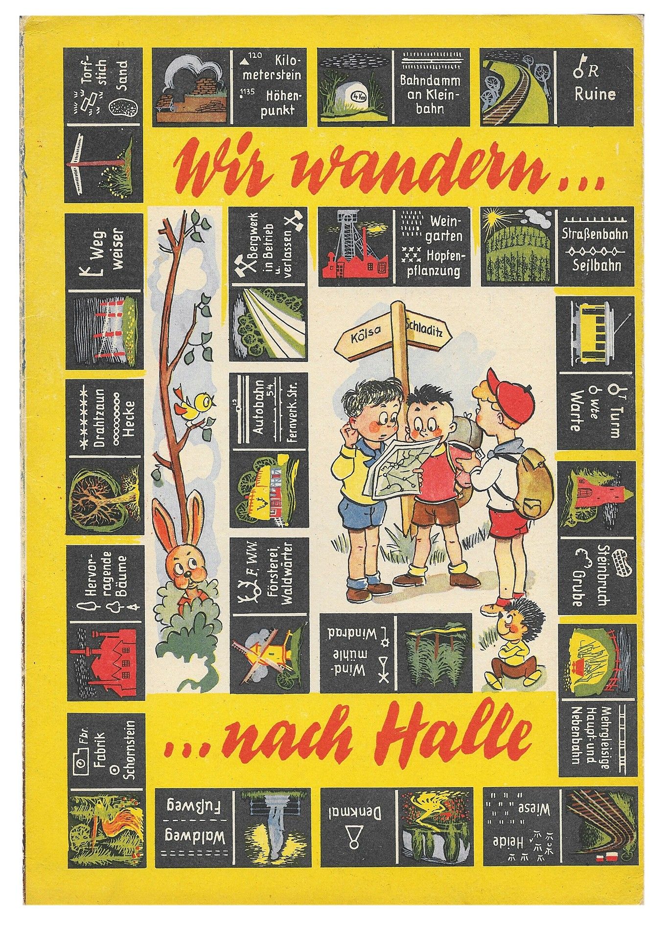 Wir wandern nach Halle
