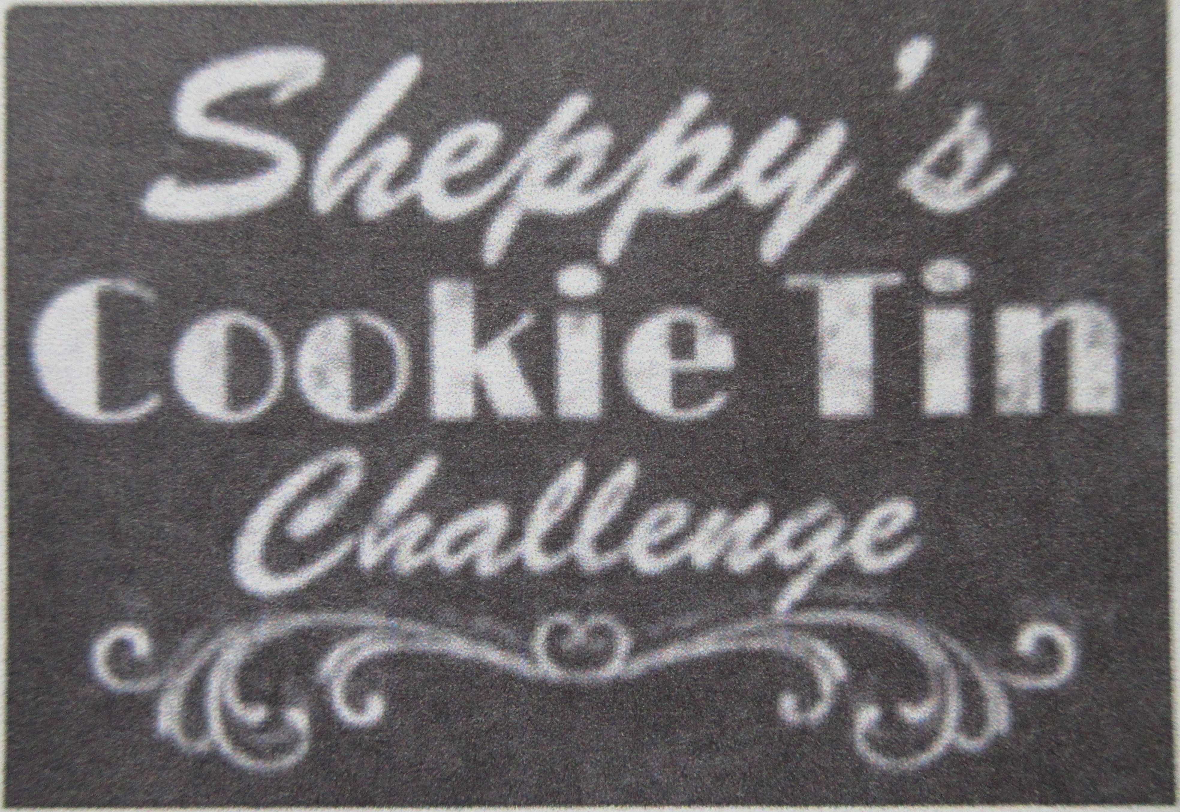 Cover art for Sheppy's Cookie Tin Challenge