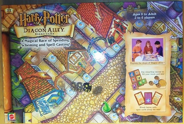 Harry Potter Diagon Alley 2001 Board Game Replacement Pieces Parts 