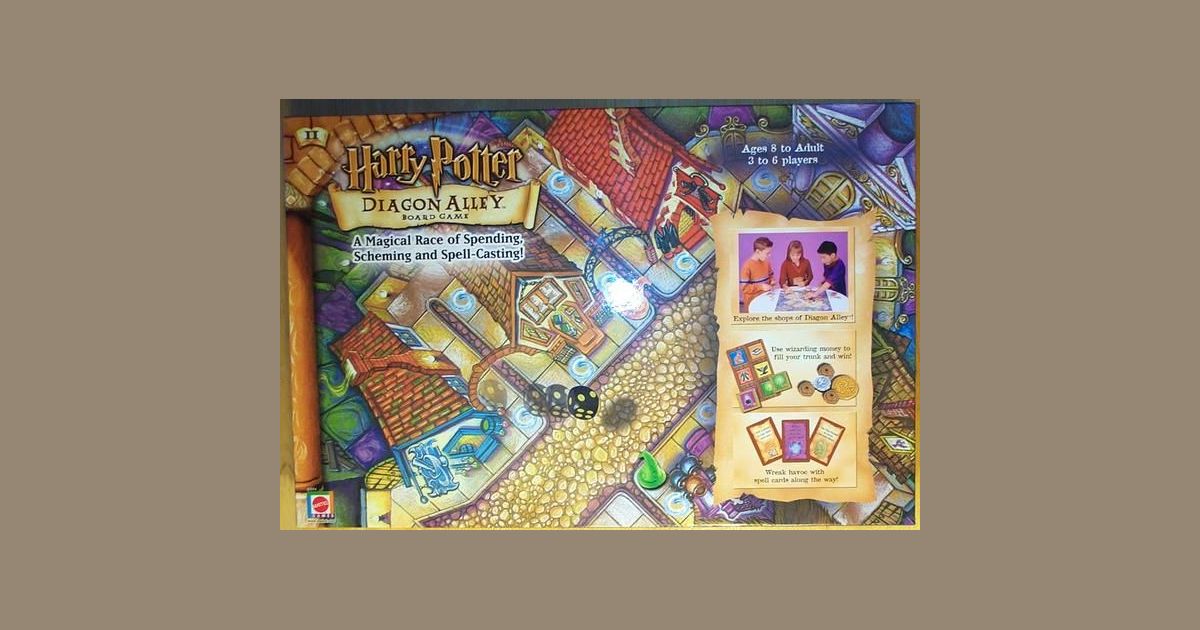 Harry Potter Diagon Alley Board Game 