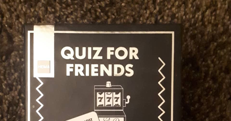 Quiz For Friends Board Game BoardGameGeek