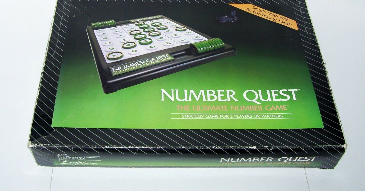 Number Quest Board Game BoardGameGeek